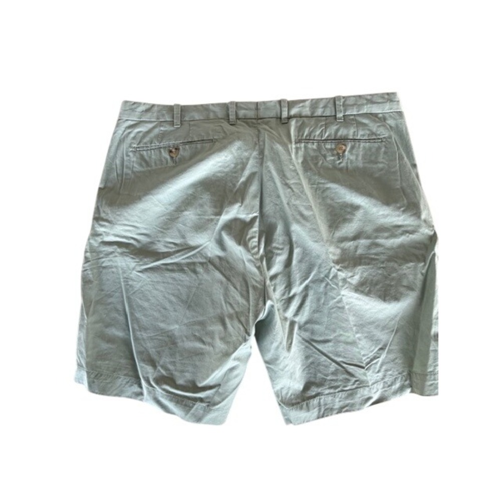 Polo Ralph Lauren Mens Sage Green Cotton Chino Shorts Size 38 Flat Front Classic - Picture 2 of 7